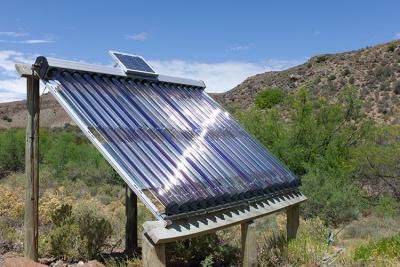 Solar Panel Water Heater, South Africa